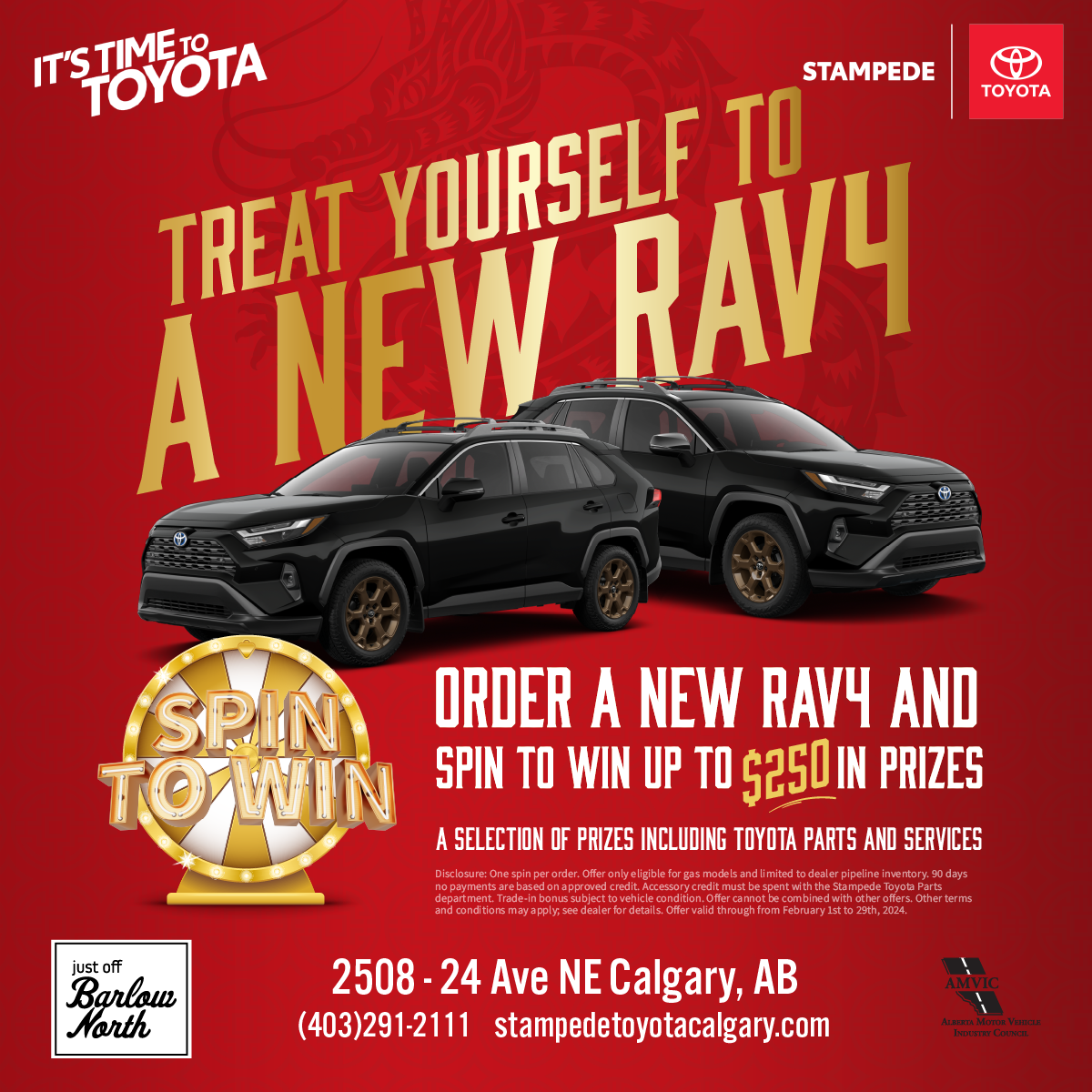 New Specials Stampede Toyota